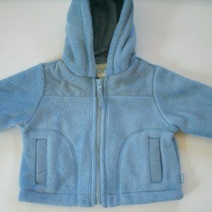 Children's Place Boys Jacket Fleece Blue Baby Size 0-6 Months